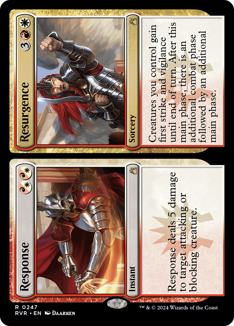 Response // Resurgence [Ravnica Remastered] | Galactic Gamez