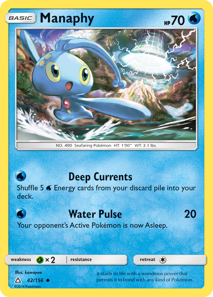 Manaphy (42/156) [Sun & Moon: Ultra Prism] | Galactic Gamez