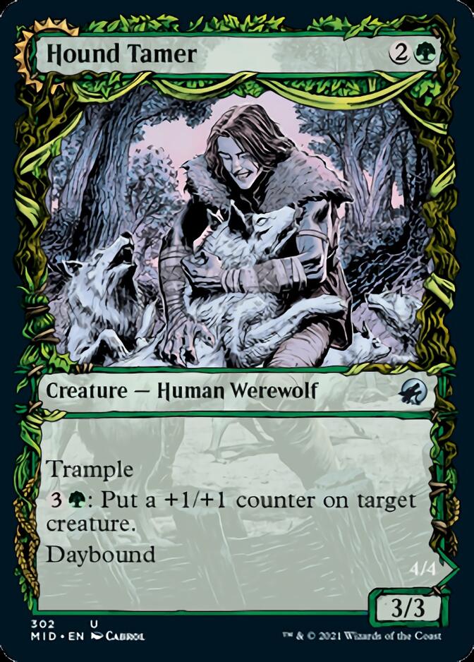 Hound Tamer // Untamed Pup (Showcase Equinox) [Innistrad: Midnight Hunt] | Galactic Gamez