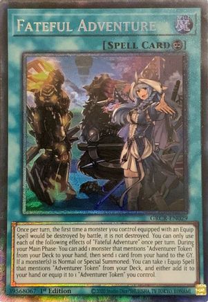 Fateful Adventure [GRCR-EN029] Collector's Rare | Galactic Gamez