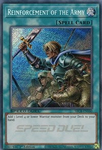Reinforcement of the Army (Secret) [SBCB-EN160] Secret Rare | Galactic Gamez
