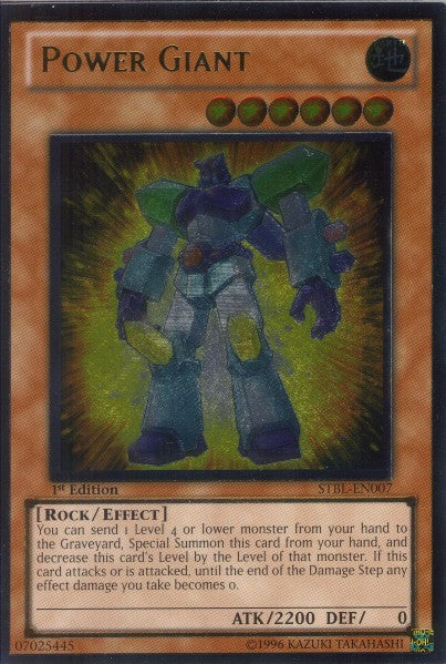 Power Giant [STBL-EN007] Ultimate Rare | Galactic Gamez