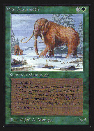 War Mammoth (IE) [Intl. Collectors’ Edition] | Galactic Gamez