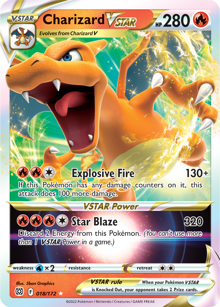 Charizard VSTAR (018/172) [Sword & Shield: Brilliant Stars] | Galactic Gamez