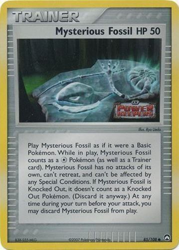 Mysterious Fossil (85/108) (Stamped) [EX: Power Keepers] | Galactic Gamez