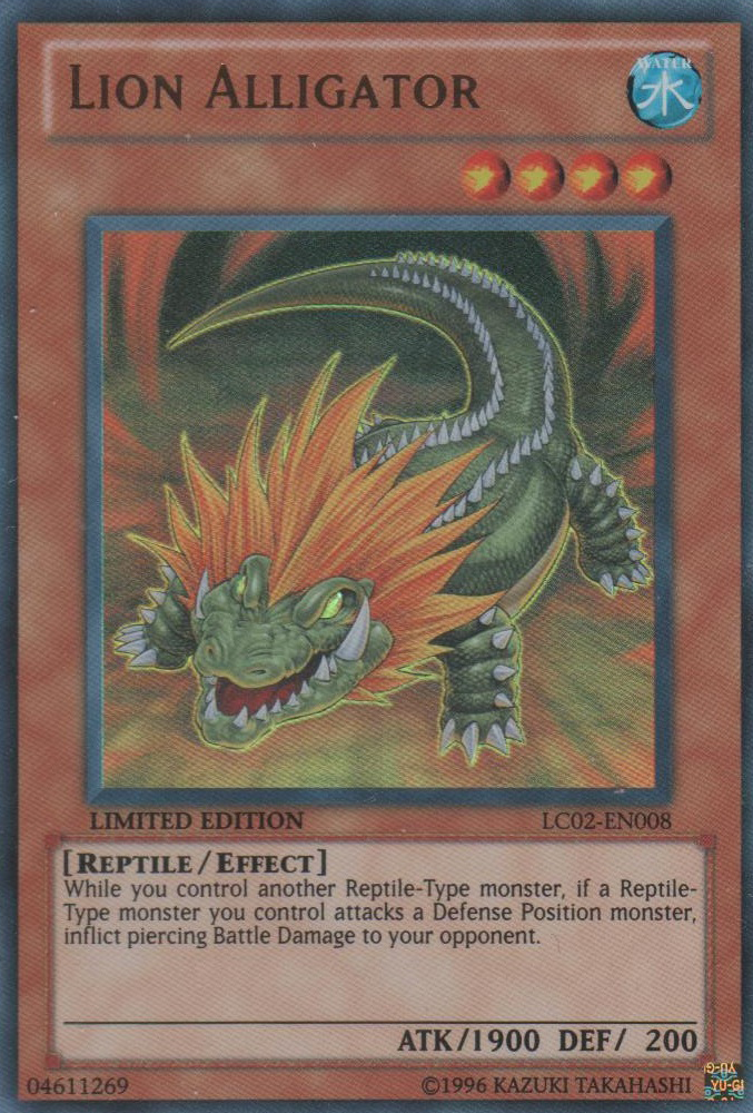 Lion Alligator [LC02-EN008] Ultra Rare | Galactic Gamez