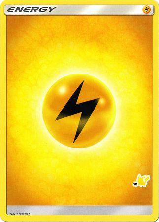 Lightning Energy (Pikachu Stamp #10) [Battle Academy 2020] | Galactic Gamez