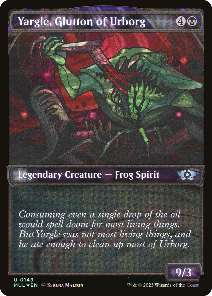 Yargle, Glutton of Urborg (Halo Foil) [Multiverse Legends] | Galactic Gamez