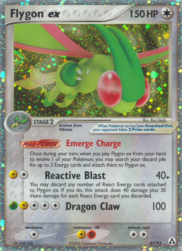 Flygon ex (87/92) [EX: Legend Maker] | Galactic Gamez