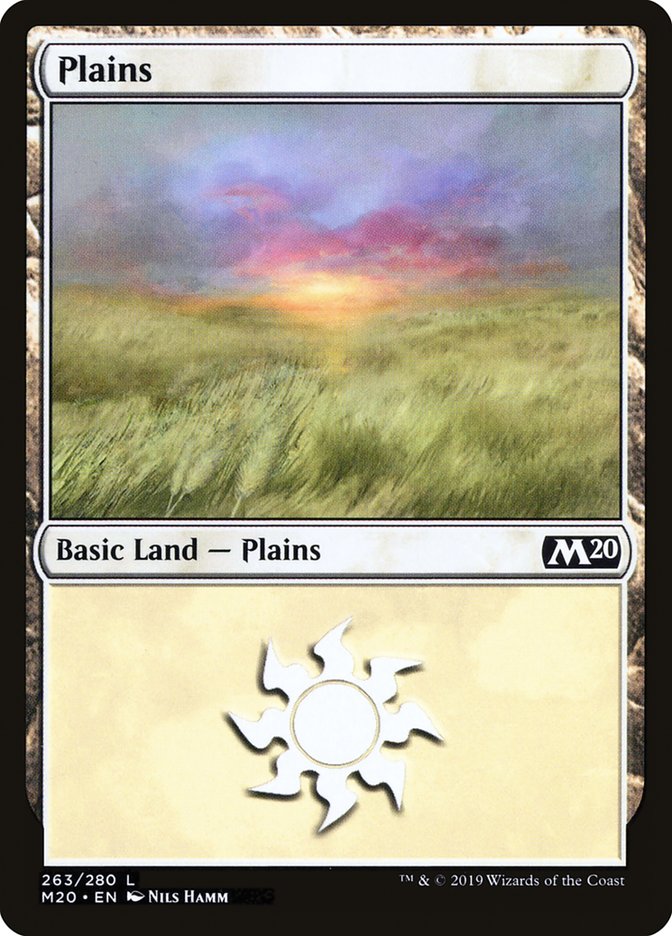 Plains (#263) [Core Set 2020] | Galactic Gamez