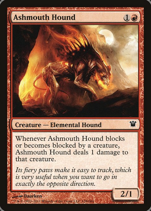 Ashmouth Hound [Innistrad] | Galactic Gamez