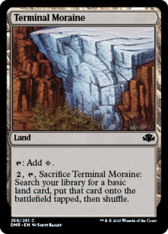 Terminal Moraine [Dominaria Remastered] | Galactic Gamez