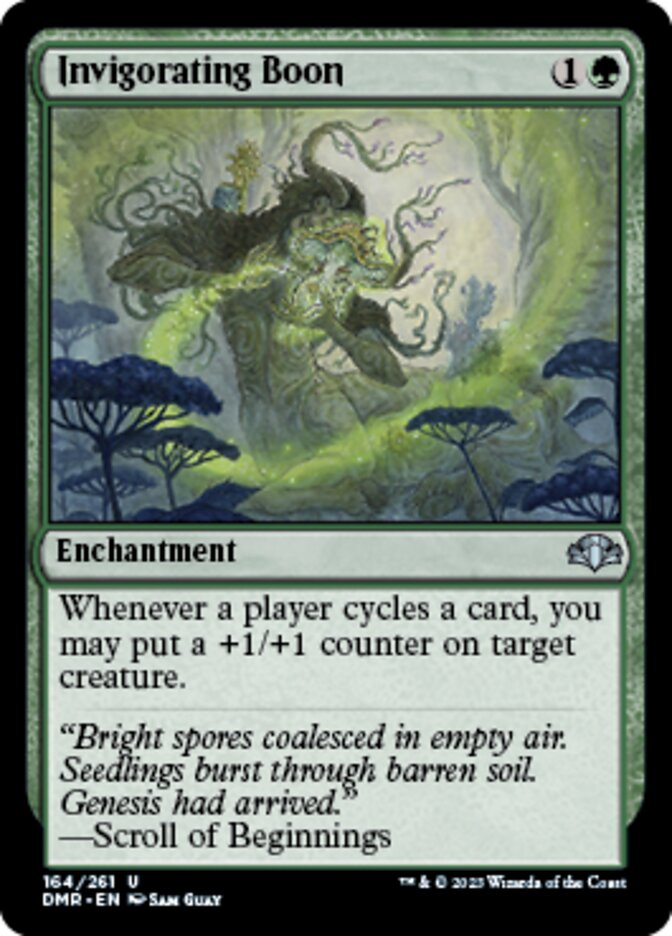 Invigorating Boon [Dominaria Remastered] | Galactic Gamez
