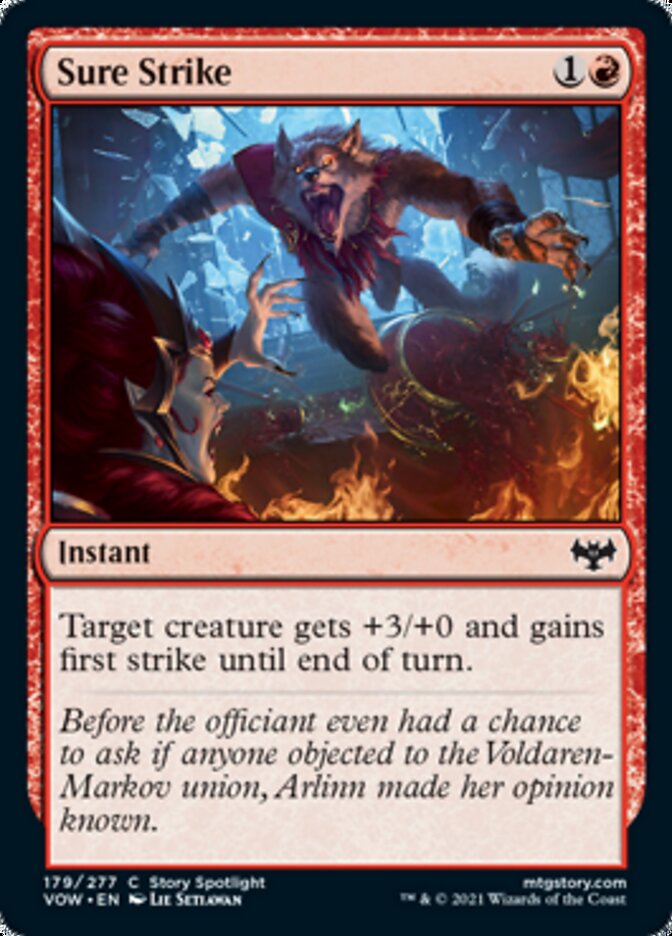Sure Strike [Innistrad: Crimson Vow] | Galactic Gamez