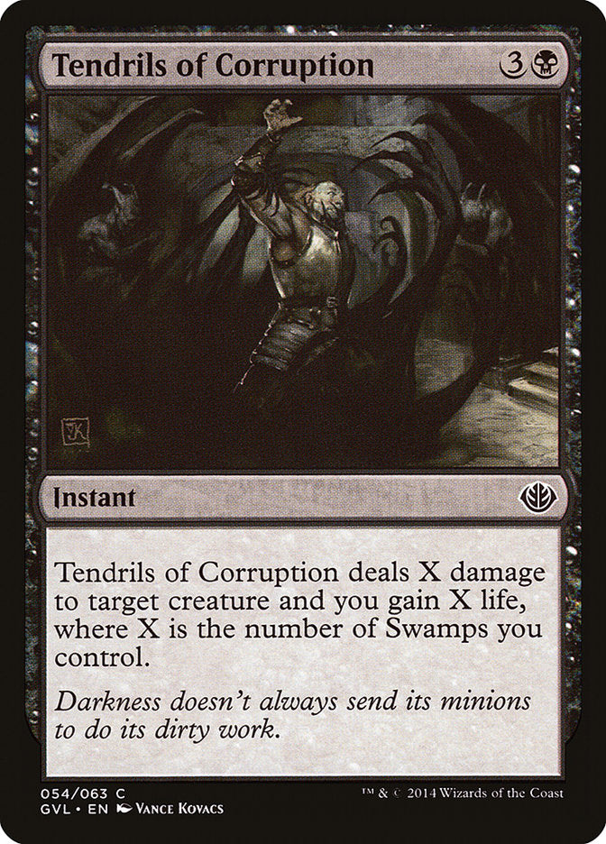 Tendrils of Corruption (Garruk vs. Liliana) [Duel Decks Anthology] | Galactic Gamez