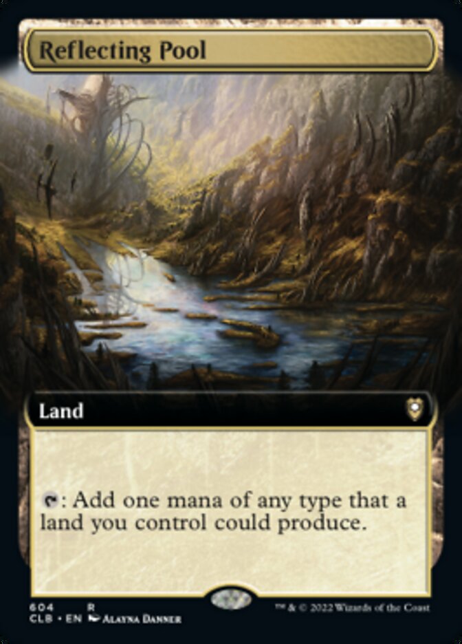 Reflecting Pool (Extended Art) [Commander Legends: Battle for Baldur's Gate] | Galactic Gamez