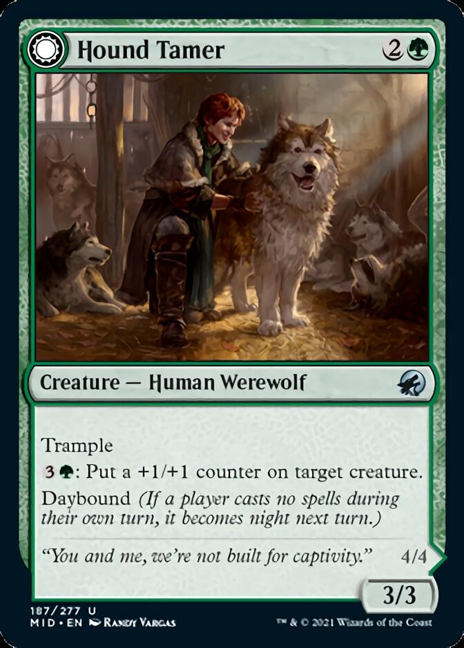 Hound Tamer // Untamed Pup [Innistrad: Midnight Hunt] | Galactic Gamez