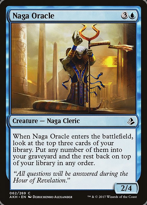 Naga Oracle [Amonkhet] | Galactic Gamez