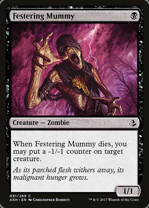 Festering Mummy [Amonkhet] | Galactic Gamez