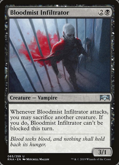 Bloodmist Infiltrator [Ravnica Allegiance] | Galactic Gamez