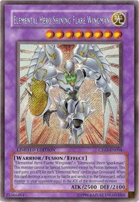 Elemental HERO Shining Flare Wingman [CT03-EN004] Secret Rare | Galactic Gamez