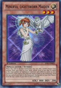 Minerva, Lightsworn Maiden [SDLI-EN002] Super Rare | Galactic Gamez