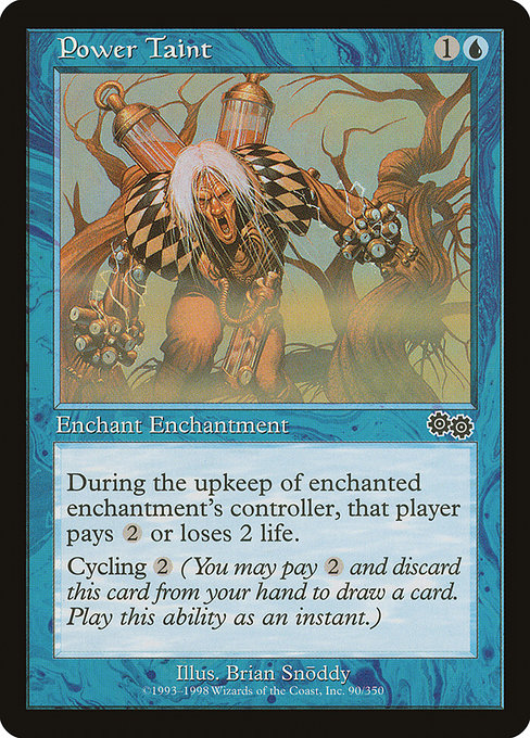 Power Taint [Urza's Saga] | Galactic Gamez