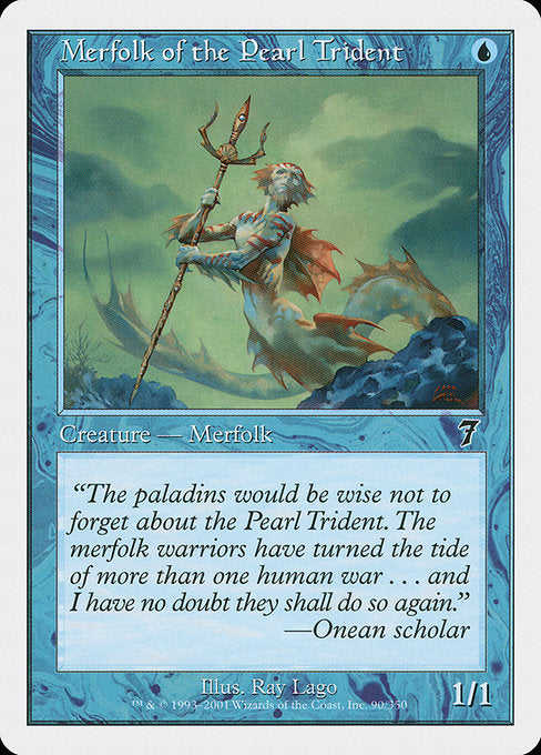 Merfolk of the Pearl Trident [Seventh Edition] | Galactic Gamez