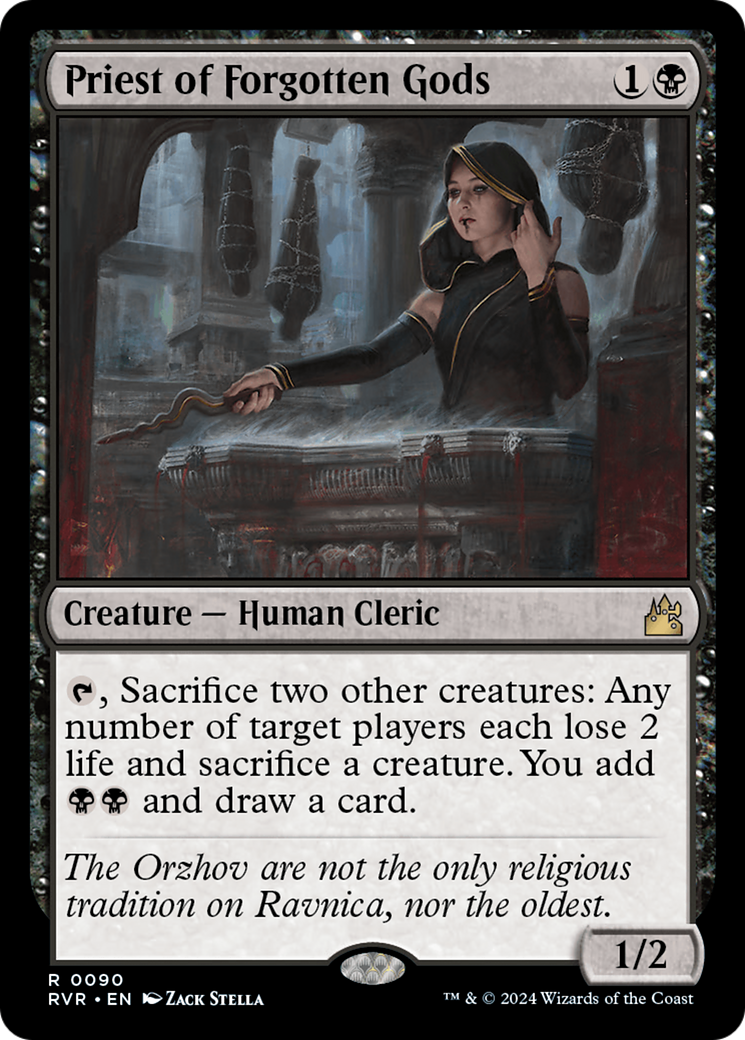 Priest of Forgotten Gods [Ravnica Remastered] | Galactic Gamez