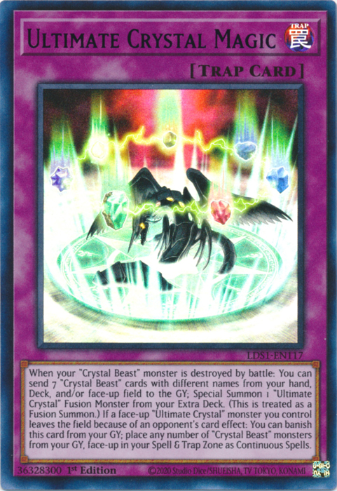 Ultimate Crystal Magic (Blue) [LDS1-EN117] Ultra Rare | Galactic Gamez