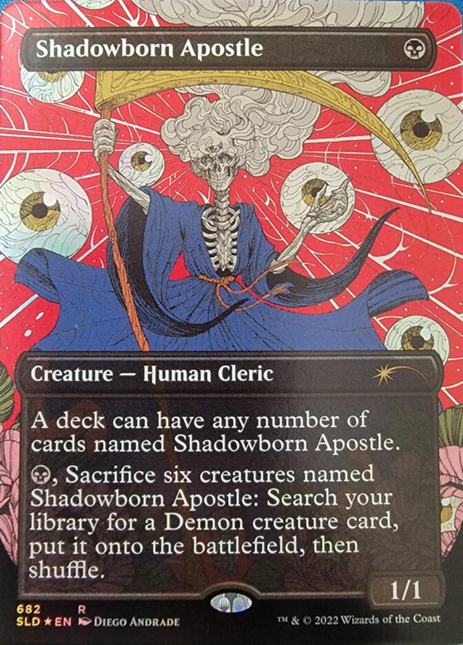 Shadowborn Apostle (Borderless) (682) [Secret Lair Drop Promos] | Galactic Gamez