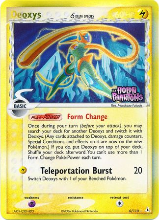 Deoxys (6/110) (Delta Species) (Stamped) [EX: Holon Phantoms] | Galactic Gamez