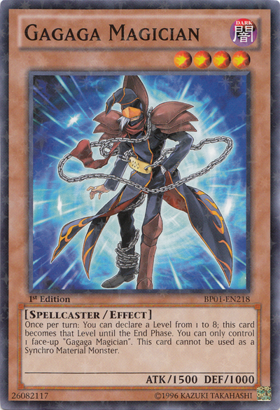 Gagaga Magician [BP01-EN218] Starfoil Rare | Galactic Gamez