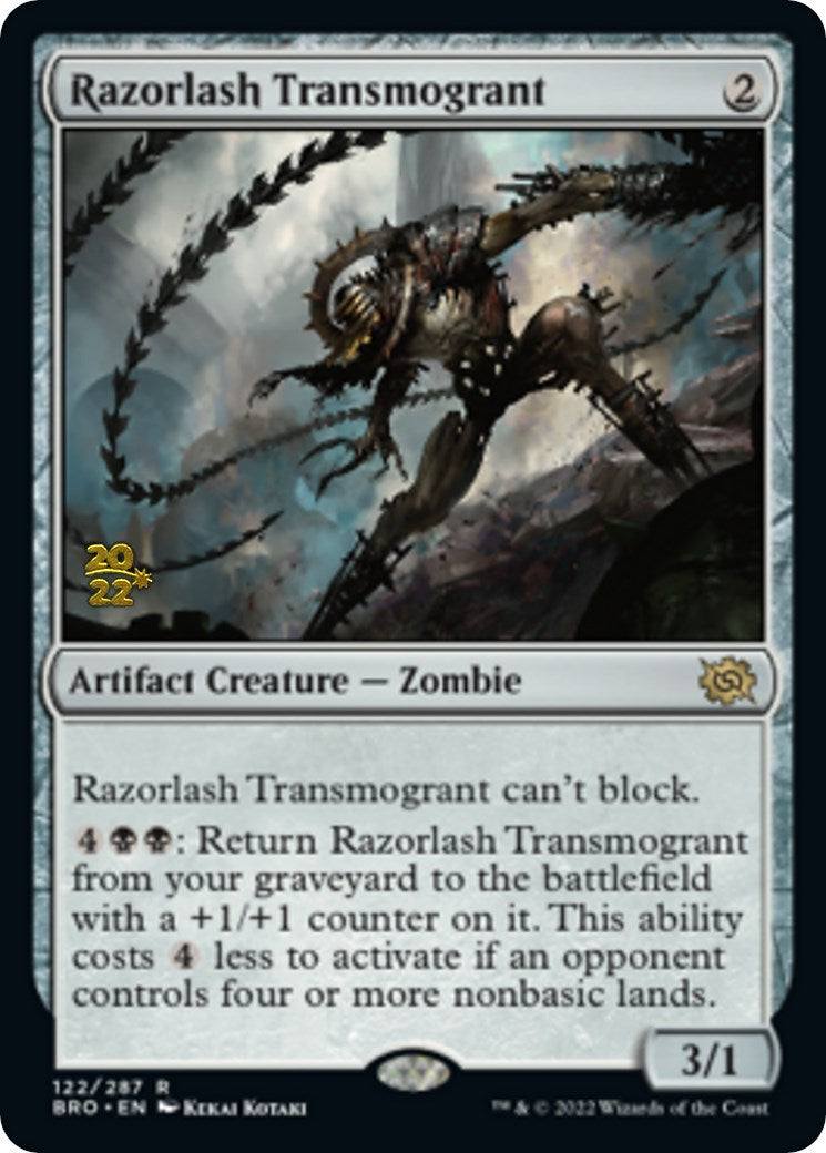 Razorlash Transmogrant [The Brothers' War: Prerelease Promos] | Galactic Gamez