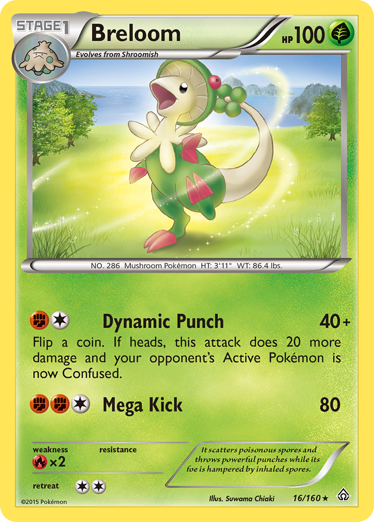 Breloom (16/160) [XY: Primal Clash] | Galactic Gamez