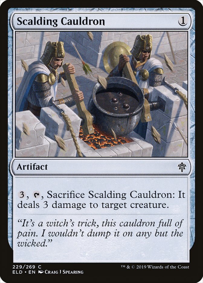 Scalding Cauldron [Throne of Eldraine] | Galactic Gamez