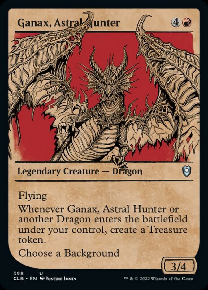 Ganax, Astral Hunter (Showcase) [Commander Legends: Battle for Baldur's Gate] | Galactic Gamez