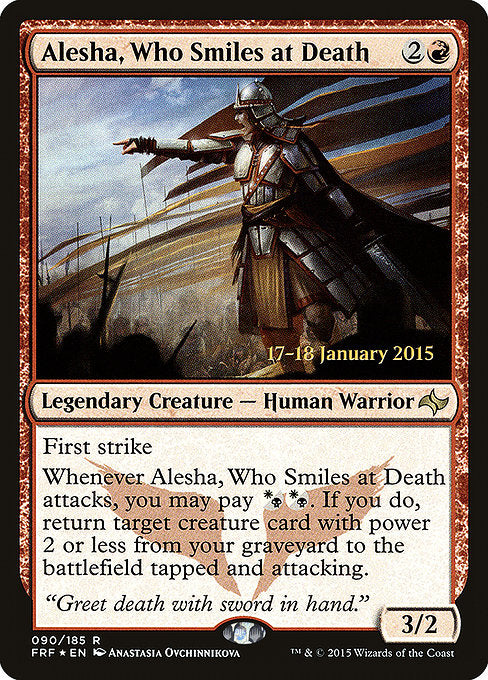 Alesha, Who Smiles at Death [Fate Reforged Promos] | Galactic Gamez