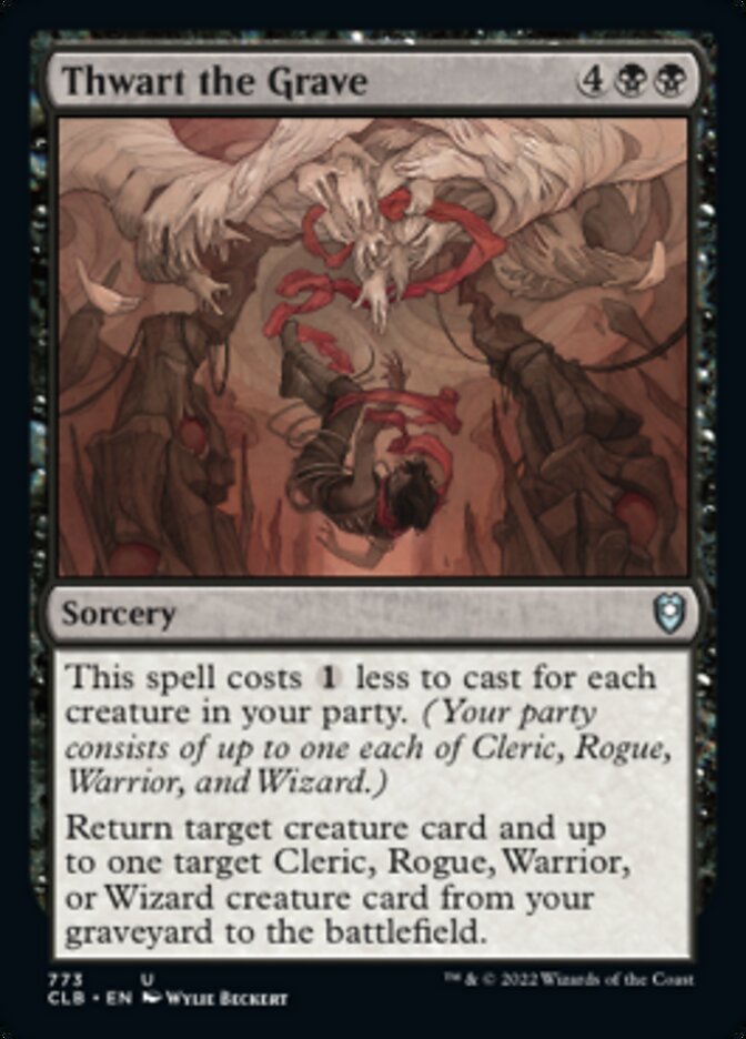 Thwart the Grave [Commander Legends: Battle for Baldur's Gate] | Galactic Gamez