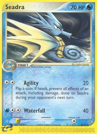 Seadra (40/97) [EX: Dragon] | Galactic Gamez