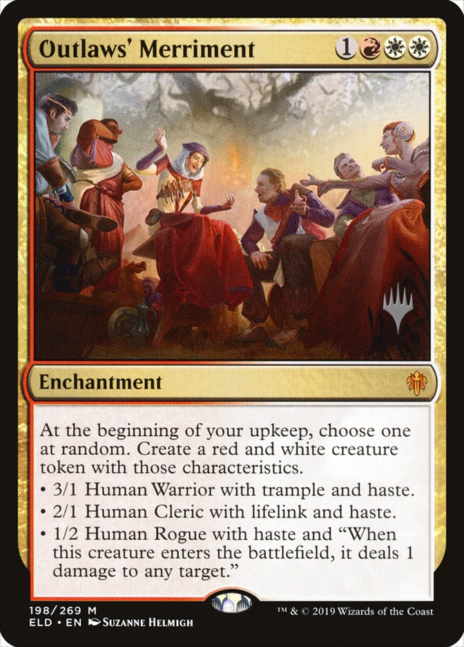 Outlaws' Merriment (Promo Pack) [Throne of Eldraine Promos] | Galactic Gamez