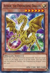 Aether, the Empowering Dragon [YS14-EN011] Common | Galactic Gamez