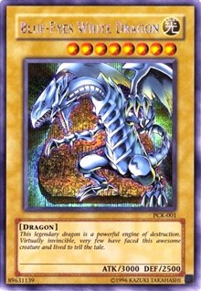 Blue-Eyes White Dragon (Power of Chaos: Kaiba the Revenge) [PCK-001] Secret Rare | Galactic Gamez