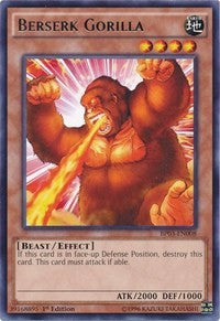 Berserk Gorilla [BP03-EN008] Rare | Galactic Gamez