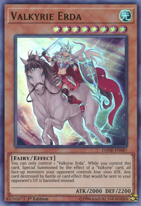 Valkyrie Erda [DANE-EN087] Ultra Rare | Galactic Gamez