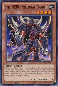 Evil HERO Infernal Gainer [BP03-EN032] Common | Galactic Gamez