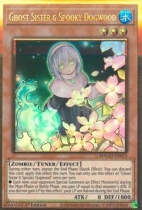 Ghost Sister & Spooky Dogwood (Alternate Art) [MAGO-EN013] Gold Rare | Galactic Gamez