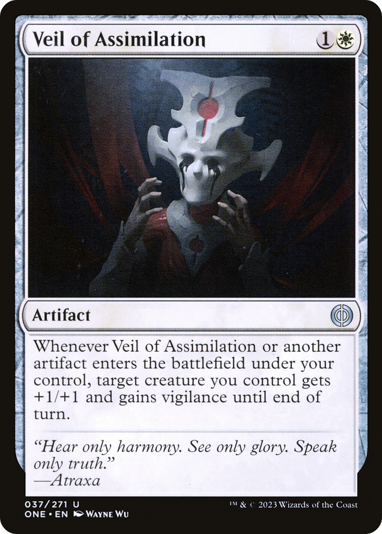 Veil of Assimilation [Phyrexia: All Will Be One] | Galactic Gamez