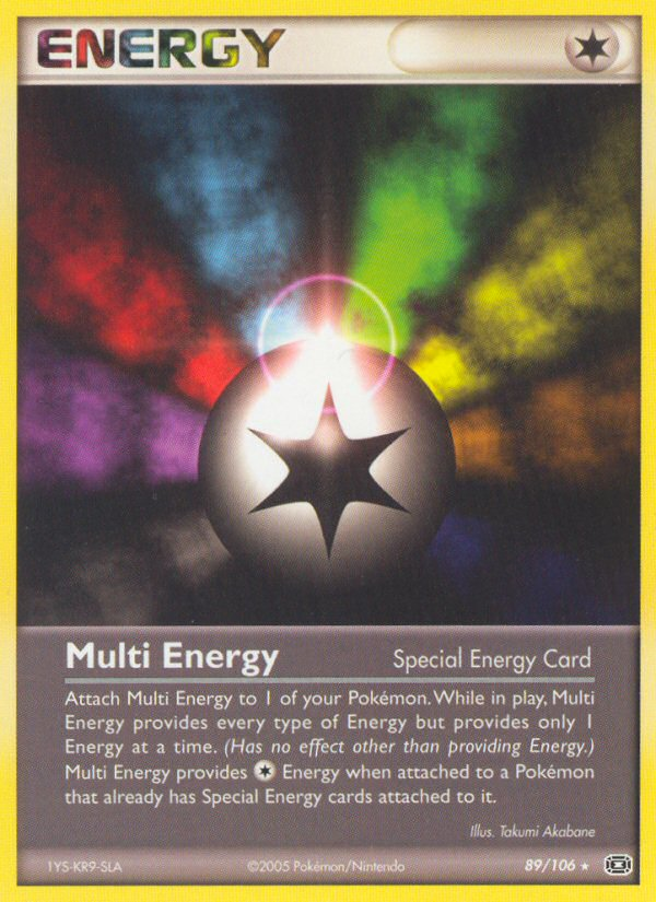 Multi Energy (89/106) [EX: Emerald] | Galactic Gamez