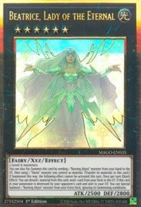 Beatrice, Lady of the Eternal [MAGO-EN035] Gold Rare | Galactic Gamez